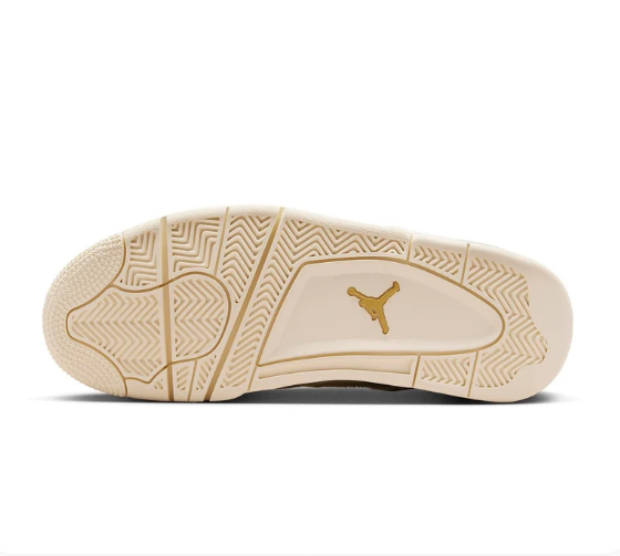 (WMNS) Air Jordan 4 Retro – Metallic Gold (AQ9129-170)