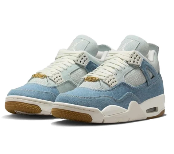 Air Jordan 4 – Denim / Worn Blue