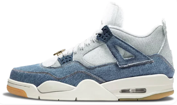 Air Jordan 4 – Denim / Worn Blue