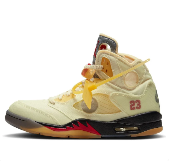Air Jordan 5 x Off-White SP – Sail (DH8565-100)