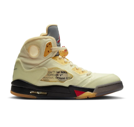 Air Jordan 5 x Off-White SP – Sail (DH8565-100)