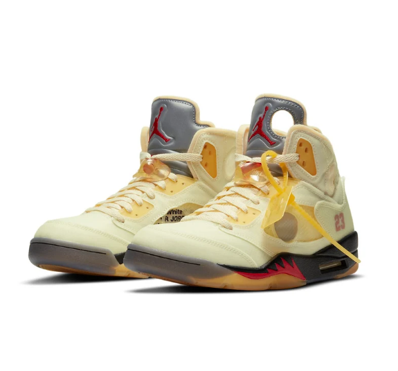 Air Jordan 5 x Off-White SP – Sail (DH8565-100)