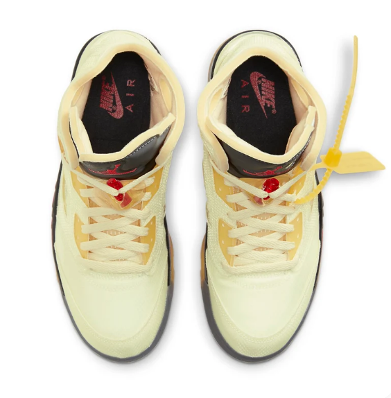 Air Jordan 5 x Off-White SP – Sail (DH8565-100)