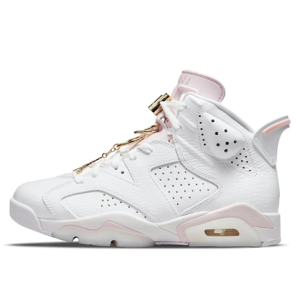 (WMNS) Air Jordan 6 Retro – Gold Hoops (DH9696-100)