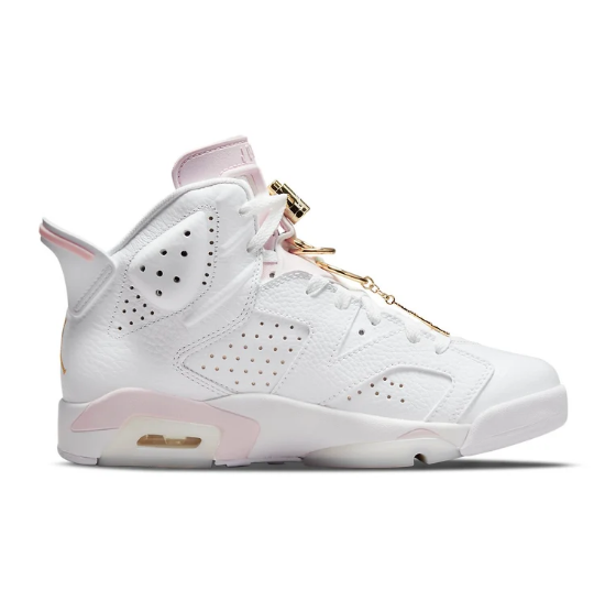 (WMNS) Air Jordan 6 Retro – Gold Hoops (DH9696-100)