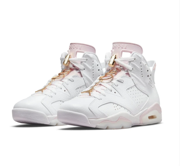 (WMNS) Air Jordan 6 Retro – Gold Hoops (DH9696-100)