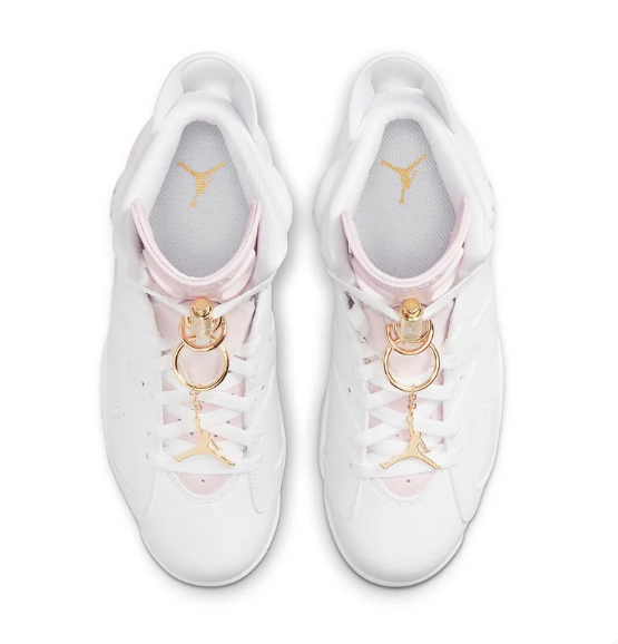 (WMNS) Air Jordan 6 Retro – Gold Hoops (DH9696-100)