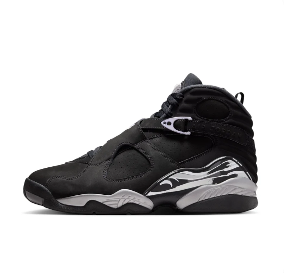 Air Jordan 8 Retro (BlackWhiteLT Graphite)$170