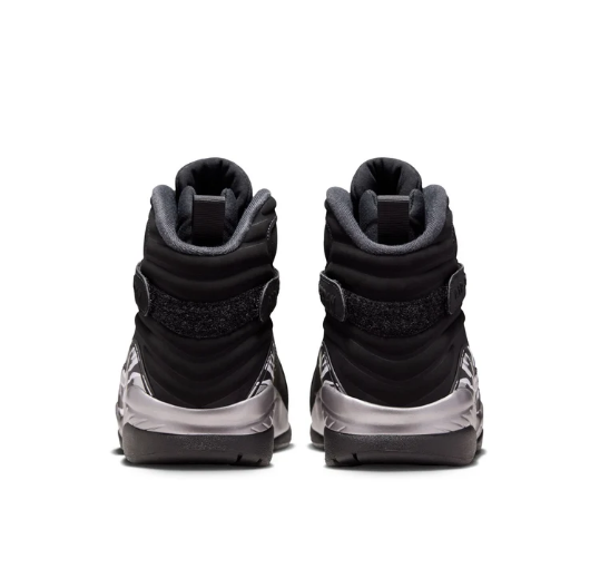 Air Jordan 8 Retro (BlackWhiteLT Graphite)$170