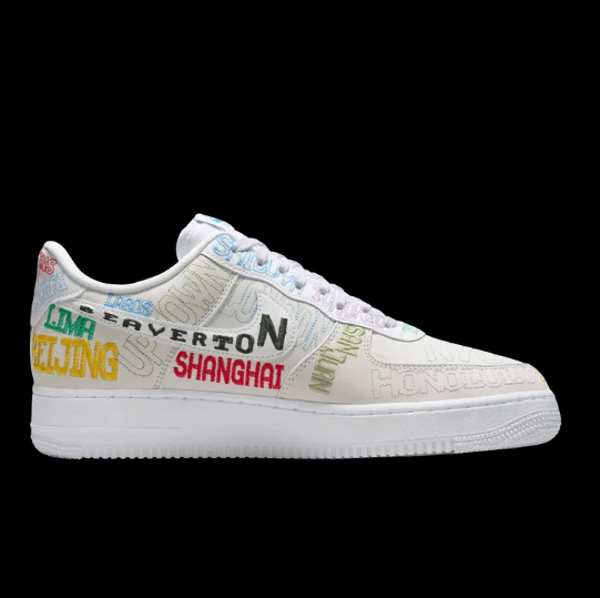 Nike Air Force 1 '07 LV8 – White / Multi-Color