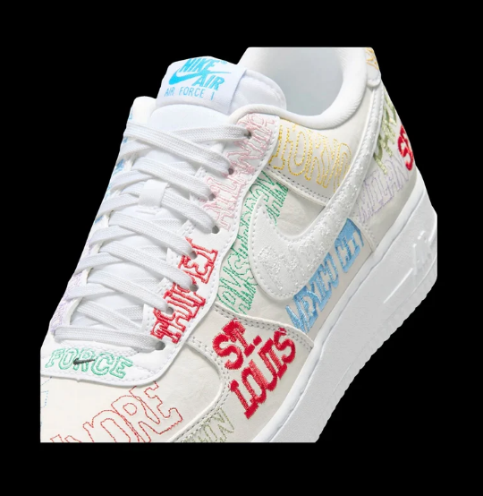 Nike Air Force 1 '07 LV8 – White / Multi-Color