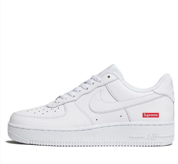 Nike x Supreme Air Force 1 Low – Box Logo / White (CU9225-100)