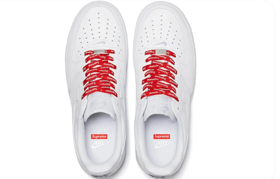 Nike x Supreme Air Force 1 Low – Box Logo / White (CU9225-100)