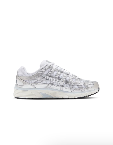 Nike Women’s P-6000 – White / Metallic Silver