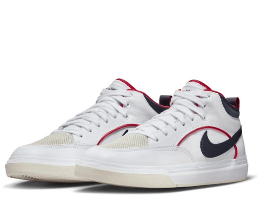 Nike React Leo SB – White / Midnight Navy (FD0268-100)