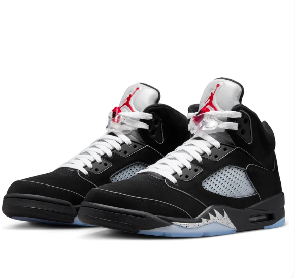 Air Jordan 5 Retro OG – Black Metallic Reimagined (HF3975-001)